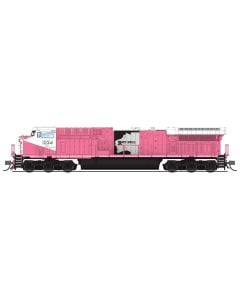 Broadway Limited BLI-8580, N Scale GE AC6000, Paragon4 Sound & DCC, Roy Hill Mining Pink #1024