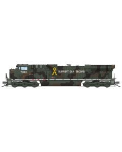 Broadway Limited BLI-8587, N Scale GE AC6000, Paragon4 Sound & DCC, Support Our Troops #7003 Fantasy