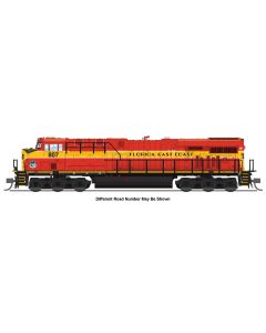 Broadway Limited BLI-8620, N Scale GE ES44AC, Paragon4 Sound & DCC, FEC Red & Yellow #807