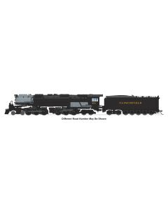 Broadway Limited BLI-8660, N Scale Late Challenger 4-6-6-4, Stealth - Std. DC, Clinchfield #674 w Coal Tender