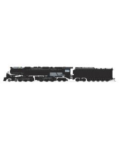 Broadway Limited BLI-8662, N Scale Late Challenger 4-6-6-4, Stealth - Std. DC, Unlettered w Oil Tender