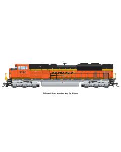 Broadway Limited BLI-8670, Diecast HO Scale EMD SD70ACe, Paragon4 Sound, BSNF Swoosh #9196