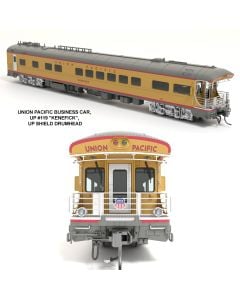Broadway Limited Imports BLI-9012, HO Union Pacific Business Car, UP #119 "Kenefick", UP Shield on Rear