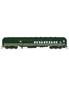 Broadway Limited BLI-9119, HO Heavyweight Coach-Baggage Combine, Northern Pacific NP Loewy #1195