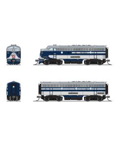 Broadway Limited 7760 N EMD F7A-B Set, Paragon4 DC/DCC/Sound, Southern Pacific #6233/8148