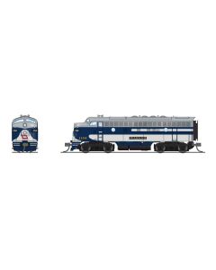 Broadway Limited 7760 N EMD F7A-B Set, Paragon4 DC/DCC/Sound, Southern Pacific #6233/8148
