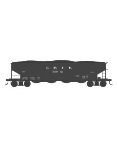 Bowser 43004 HO Scale RTR 4-Bay Clamshell Hopper, Erie RR #55012 Blt. 5-14