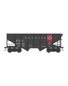 Bowser 43088 HO Scale 55 Ton Fishbelly Hopper, Reading Anthracite Class HTo #80707, Blt. 7-41