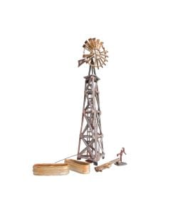 Woodland Scenics BR5042 Old Windmill - Built-&-Ready Landmark Structures(R) -- Assembled - 3-3/8 x 2-3/16" 8.57 x 5.55 cm