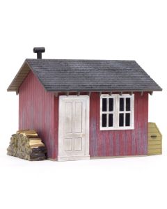 Woodland Scenics BR5857 Work Shed - Built-&-Ready(R) Landmark Structures(R) -- Assembled - 3-7/16 x 1-3/4 x 2-1/2" 8.7 x 4.4 x 6.4cm