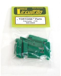800-6504 Circuitron Tortoise(TM) Switch Machine Replacement Parts - Fulcrums, Package of 12