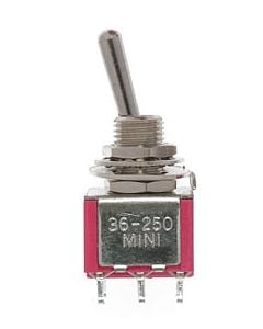 Miniatronics 36-250-04 DPDT 5Amp 120V Toggle Switch (4pk)