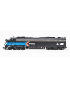 Rapido 028599 Limited Edition HO E8A, ESU LokSound DCC, Amtrak - Early Black Scheme #4316