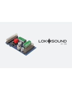 ESU 58315, LokSound 5 L DCC/MM/SX/M4, Sound Decoder, Pinheader With Adapter, O Gauge