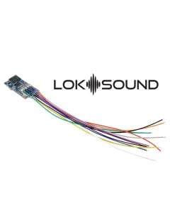 ESU 58823, LokSound 5 micro DCC, Sound Decoder, With Single Wires, Scale N, TT & HO