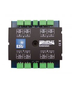 ESU 51801 SwitchPilot V1.0 Extension, 4 Twin Relays, DPDT Output, 2A Each