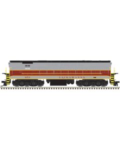 Atlas Master N FM H24-66 Train Master, Silver Standard DC, Delaware Lackawanna & Western