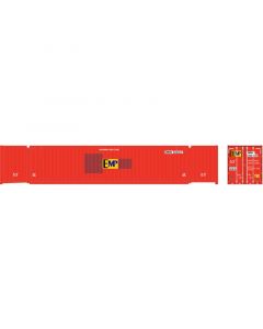Atlas Master 20006663 HO 53ft Jindo Container 3-Pack, EMP Ex HUB, Set #1