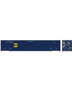 Atlas Master 20006677 HO 53ft CIMC Container 3-Pack, EMP Ex FEC, Set #1