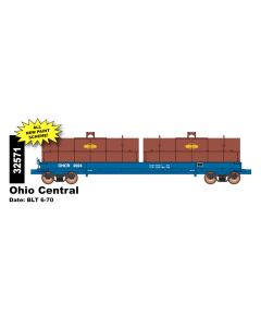 Intermountain 32571-01, HO Scale Evans 100 Ton Coil Car, Ohio Central #2024