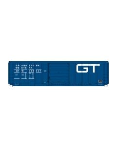 Intermountain HO Scale 5277 Cu. Ft. Boxcar, GTW Blue #309321