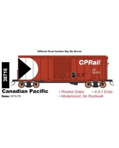 InterMountain 38716-05, HO Scale AAR 10ft 6In Boxcar, CP Rail #55479