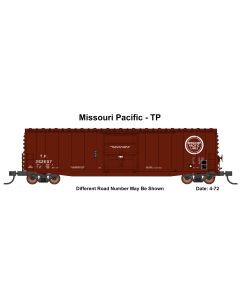 InterMountain 45967-01, HO Scale 50ft PS-1 Single Plug Door Cushion Underframe Box Car, Missouri Pacific - TP #252607