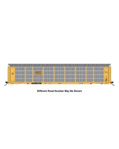 Intermountain 482102-01, HO Scale Tri-Level Autorack, CSX Yellow #700302