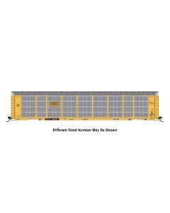 Intermountain 482102-04, HO Scale Tri-Level Autorack, CSX Yellow #853337