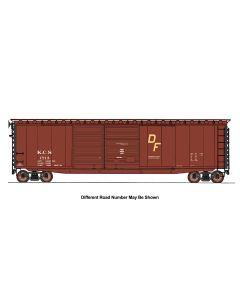 Intermountain 45626-02, HO Scale 50ft PS-1 Double Door Boxcar, KCS #1711