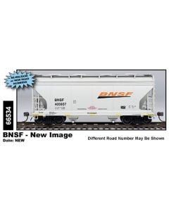 InterMountain 66534-13, N Scale ACF Center Flow 2-Bay Covered Hopper, BNSF New Image #405909