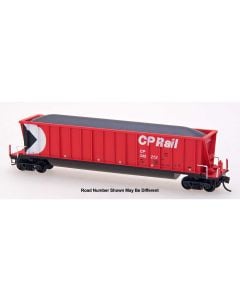 Intermountain 67102-106, N Scale Bathtub Coal Gondola, CP Multimark Red #349652