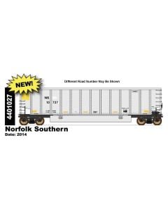 InterMountain 4401027-01, HO Scale 14 Panel Coalporter®, Norfolk Southern NS #10703