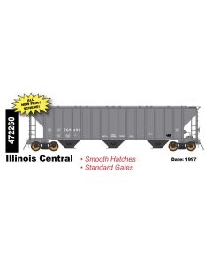 Intermountain 472260, HO 4785 PS2-CD Covered Hopper, Late End Frame Version, Illinois Central #769498