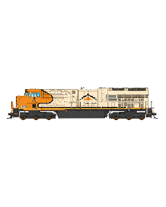 Intermountain HO GE ET44AH Tier 4 GEVO, ESU LokPilot® DCC, TNMR Navajo Mine Railroad #2026, 497106-01