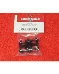 Intermountain IRC 40073, HO 36 in High Detail Metal Insulated Semi-Scale Wheelsets, .088 in Tread Width, 12 Axles Per Pack