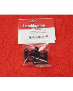 Intermountain IRC 40073, HO 36 in High Detail Metal Insulated Semi-Scale Wheelsets, .088 in Tread Width, 12 Axles Per Pack