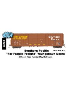 InterMountain 48303-07, HO Scale 50ft 5283 Cu. Ft. Double Door Boxcar, Southern Pacific #240267