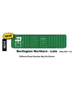 InterMountain 48319-01, HO Scale 50ft 5283 Cu. Ft. Double Door Boxcar, BN - Late #223928