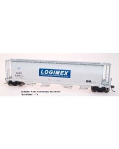 InterMountain 65136, N Scale NSC 59ft Cylindrical Covered Hopper w Trough Hatch, Logimex AAMX #816870