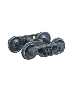Kadee #1570 HO Scale Barber S-2 70-Ton Roller Bearing Self Centering Trucks with 33" Smooth Back Code 88 Semi-Scale Wheels - HGC