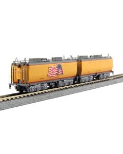 KATO 106-085 N Scale Union Pacific Water Tenders, 2 Car Set