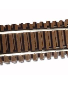 Micro Engineering 10-104 HO Scale Code 83 Flex-Trak with Wooden Ties (6 pack)