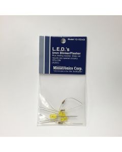 Miniatronics 12-153-03 5mm Blinker/Flasher Yellow LED