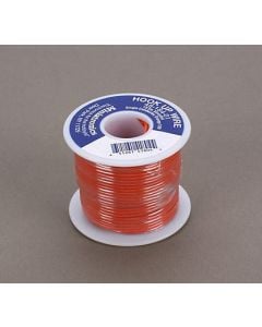 Miniatronics 48-184-01 18 Gauge Stranded Wire, Orange (100 ft)
