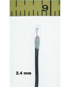 Miniatronics 18-201-10 1.5V 2.4MM Diameter 40mA Bulbs (10pk)