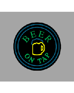 Miniatronics 75-E11-01 HO Animated Sign, "Beer On Tap"