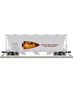 Atlas 50006116 Trainman N ACF 3560 Center-Flow Covered Hopper, Duluth Missabe & Iron Range #5019