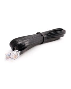 NCE 5240213, RJ12-7 6-Wire Straight Cab Bus Cable, 7 Feet Long