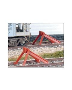 Peco SL-8340 HO Scale Code 83 North American-Style Hayes Bumper 2-Pack